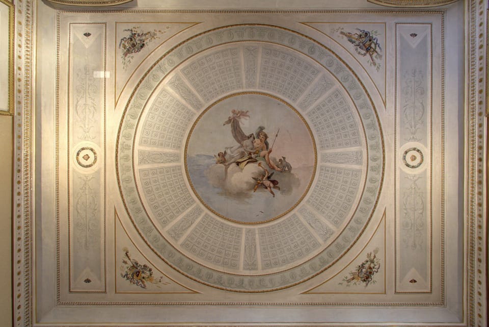 double bedroom #1, ceiling
