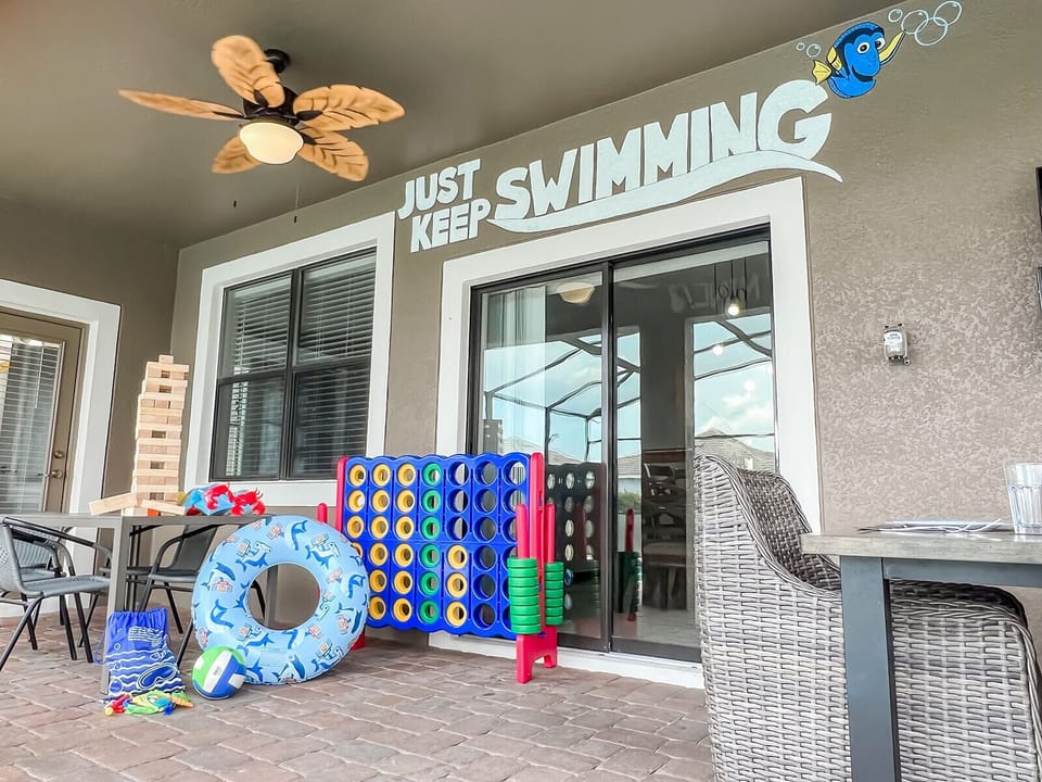 There's plenty to do by our Nemo themed pool