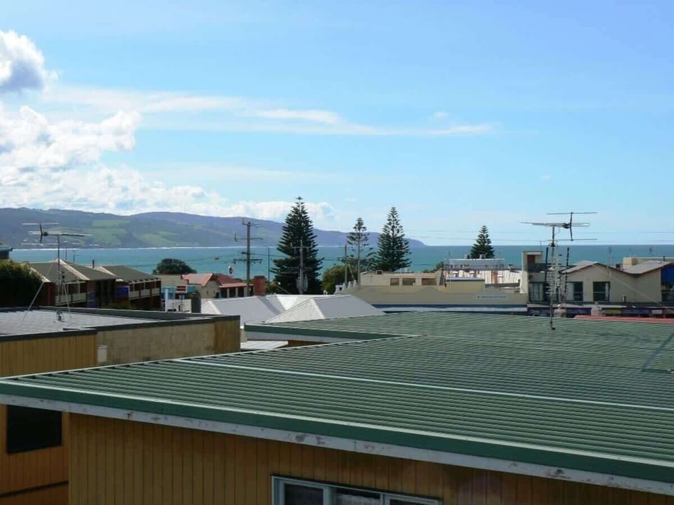 Stunning ocean views from the upstairs deck.