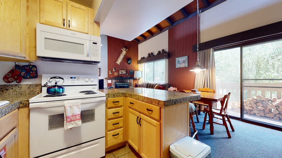 Indoors, Kitchen, Microwave, Oven, Chair