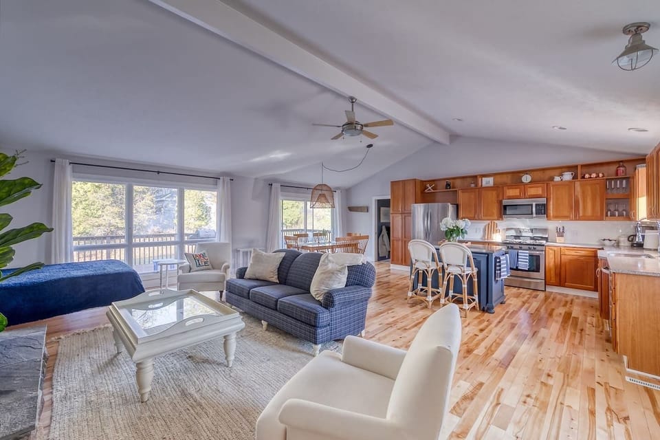 Beautiful open concept.