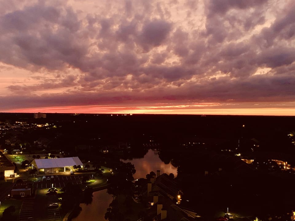 Sunset from Balcony