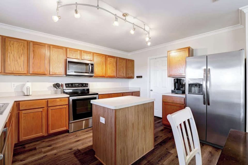Cook all of your meals in our fully stocked, immaculate kitchen.