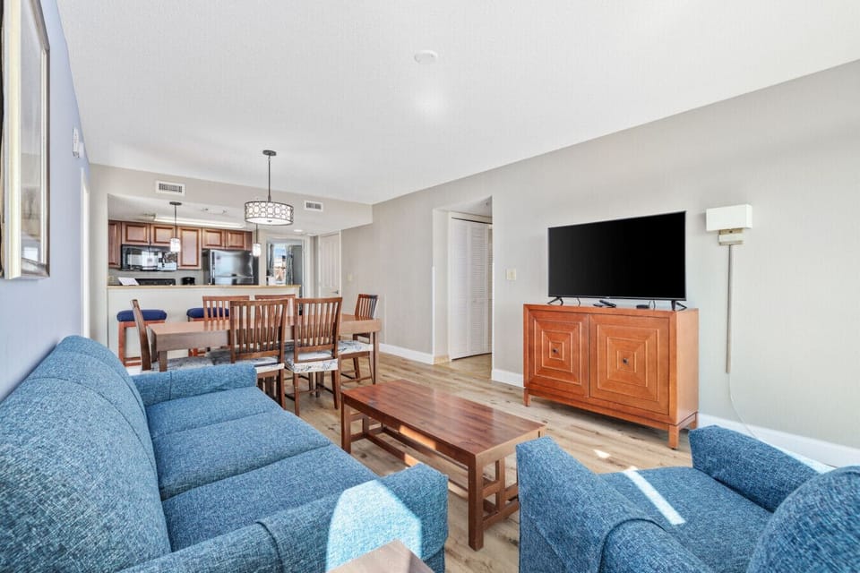Make yourself at home in this bright and cozy living space — perfect for family dinners, movie nights, and games