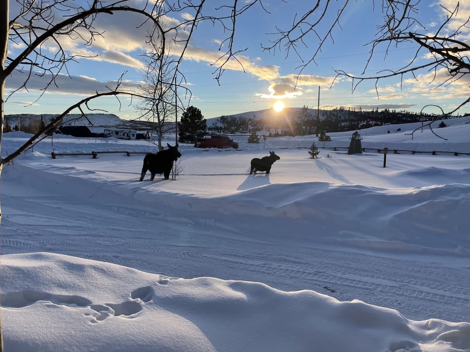 Enjoy beautiful sunsets from the front porch