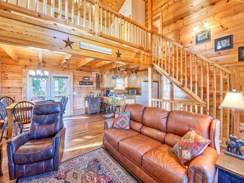 View of Stairs to Loft