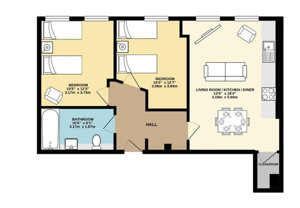 House | 2 bedrooms