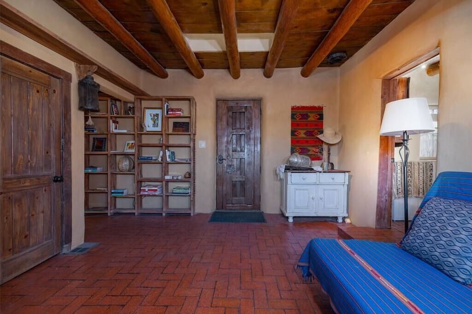 Living room and front door