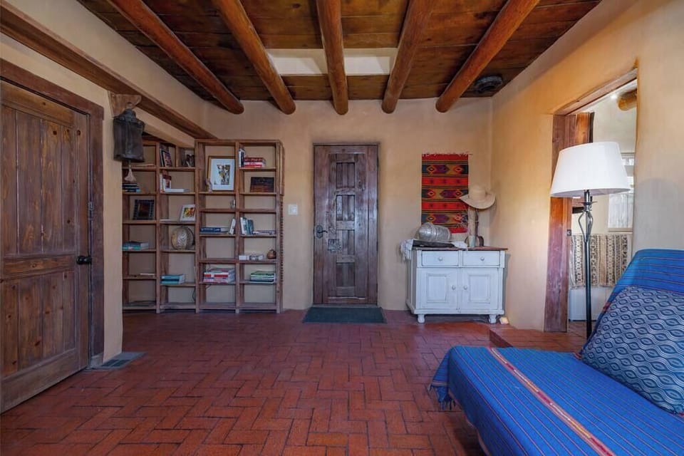 Living room and front door