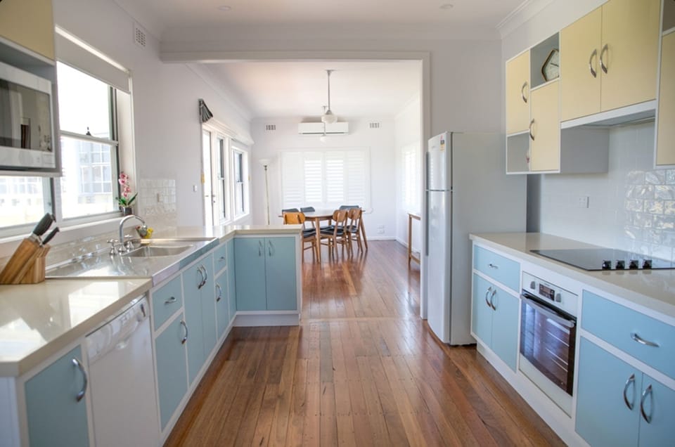 Three Bedroom House | Private kitchen | Coffee/tea maker, full-size fridge, microwave, stovetop