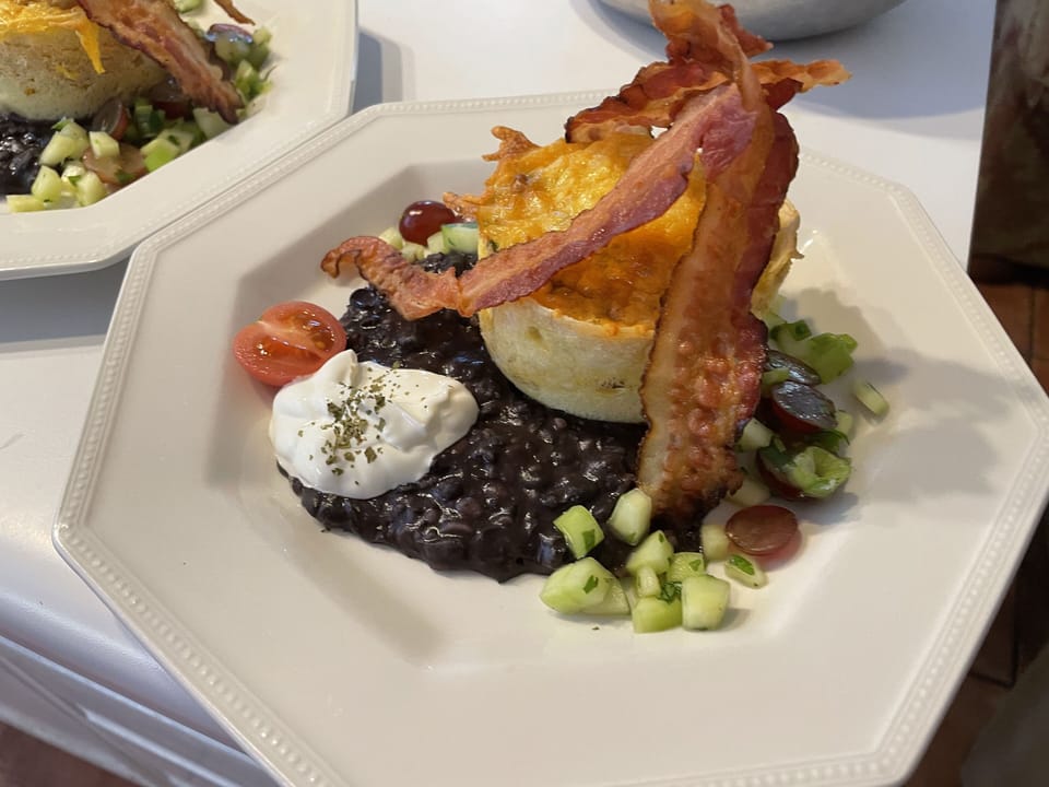 Free daily full breakfast