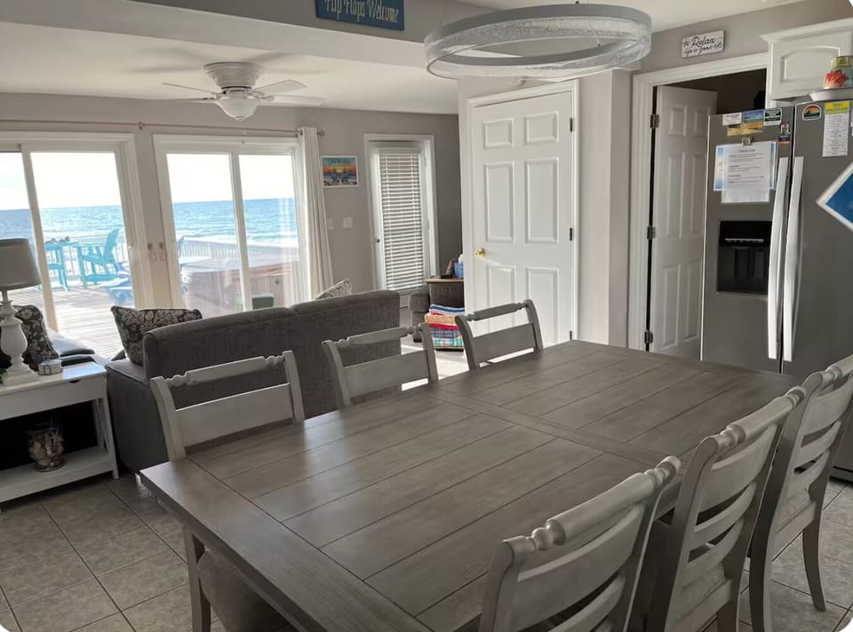 Dining area looking into Living Room