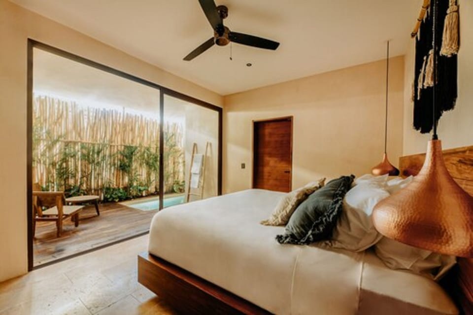 Premium bedding, down comforters, memory foam beds, minibar