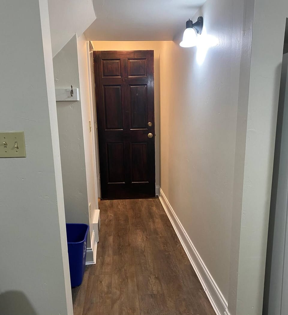 Entrance inside apartment
