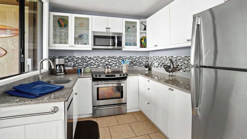 Poipu Makai #D1 - Fully Equipped Kitchen - Parrish Kauai