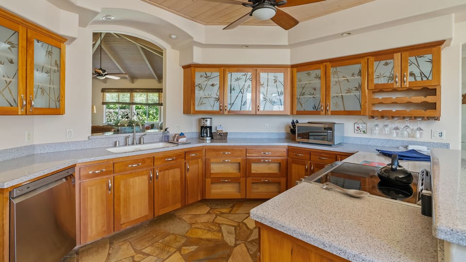 Kilohana at Poipu - Spacious Kitchen - Parrish Kauai