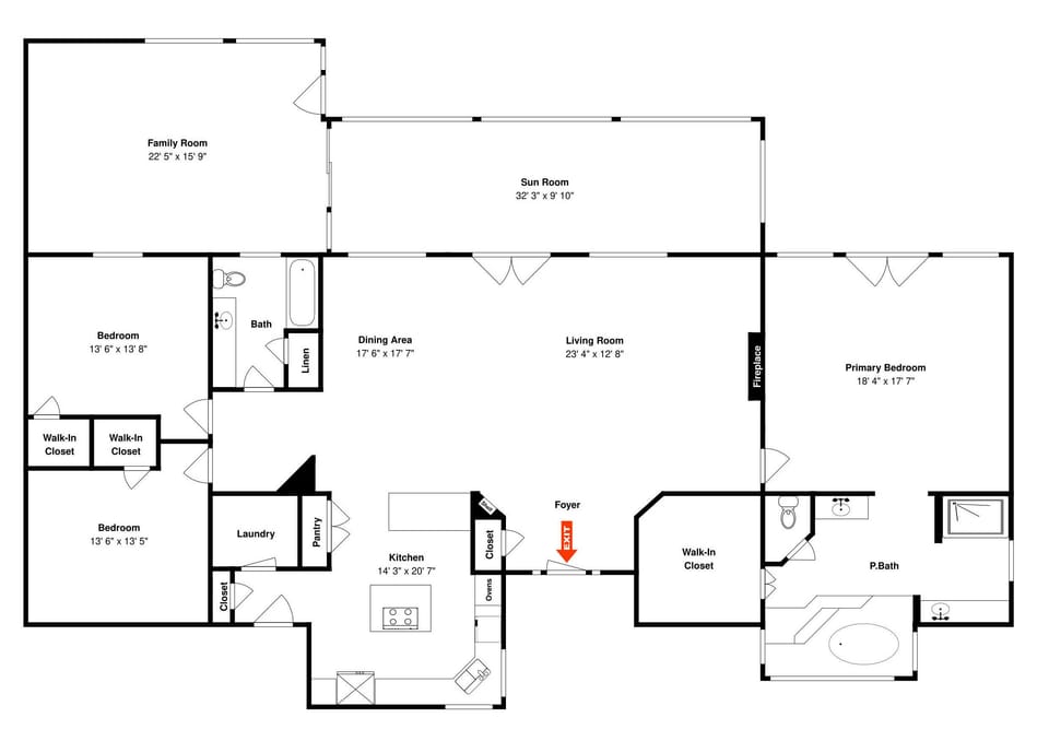 Studio (3 Bedrooms) | Property amenity