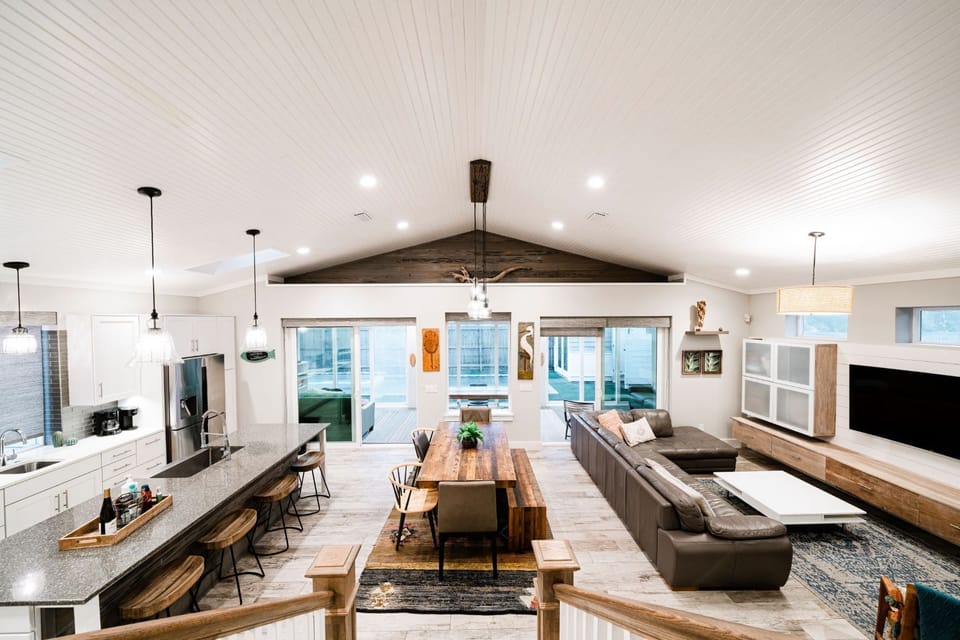 Sea Breeze has a spacious open floor plan