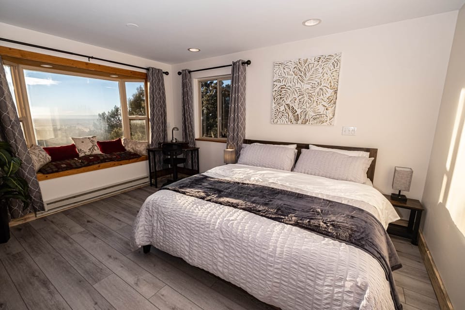 Master Bedroom: King Bed with Attached Bathroom (1)