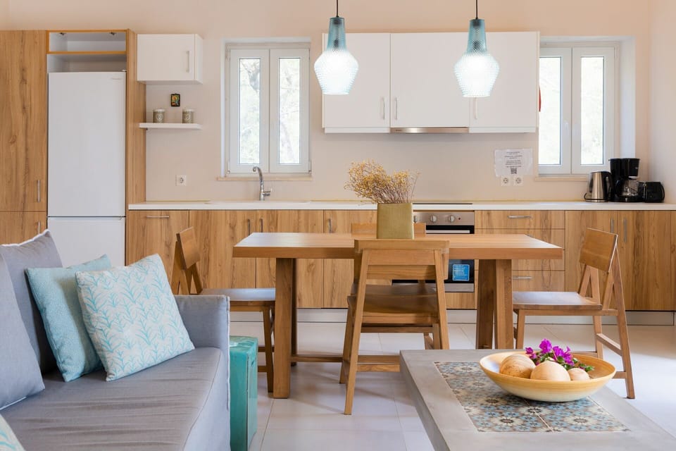 Kitchen, Living Room