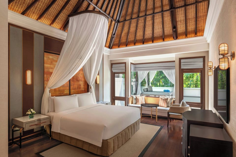 Villa, 1 Bedroom, Private Pool, Garden View (Hibiscus Villa) | Premium bedding, minibar, in-room safe, individually decorated