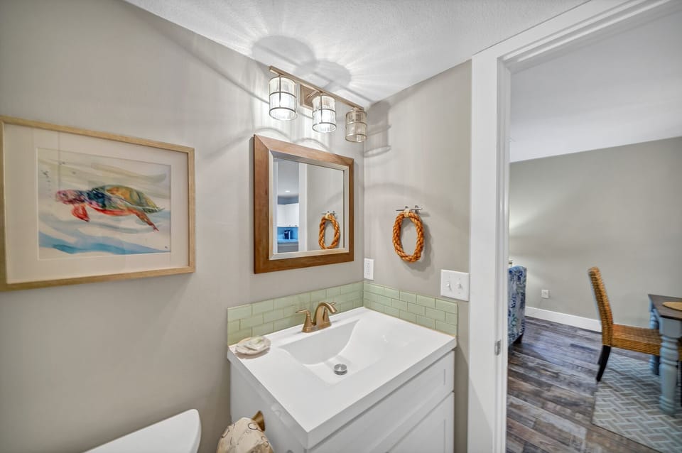 Half Bath on 1st Floor