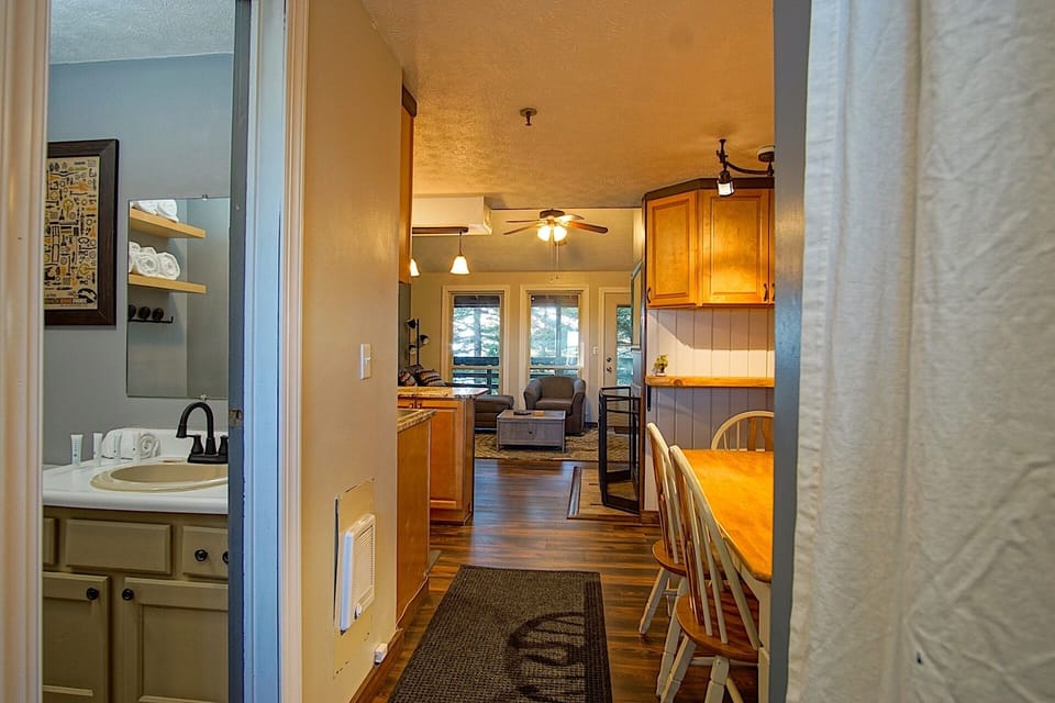 View of the unit as you enter from the front door