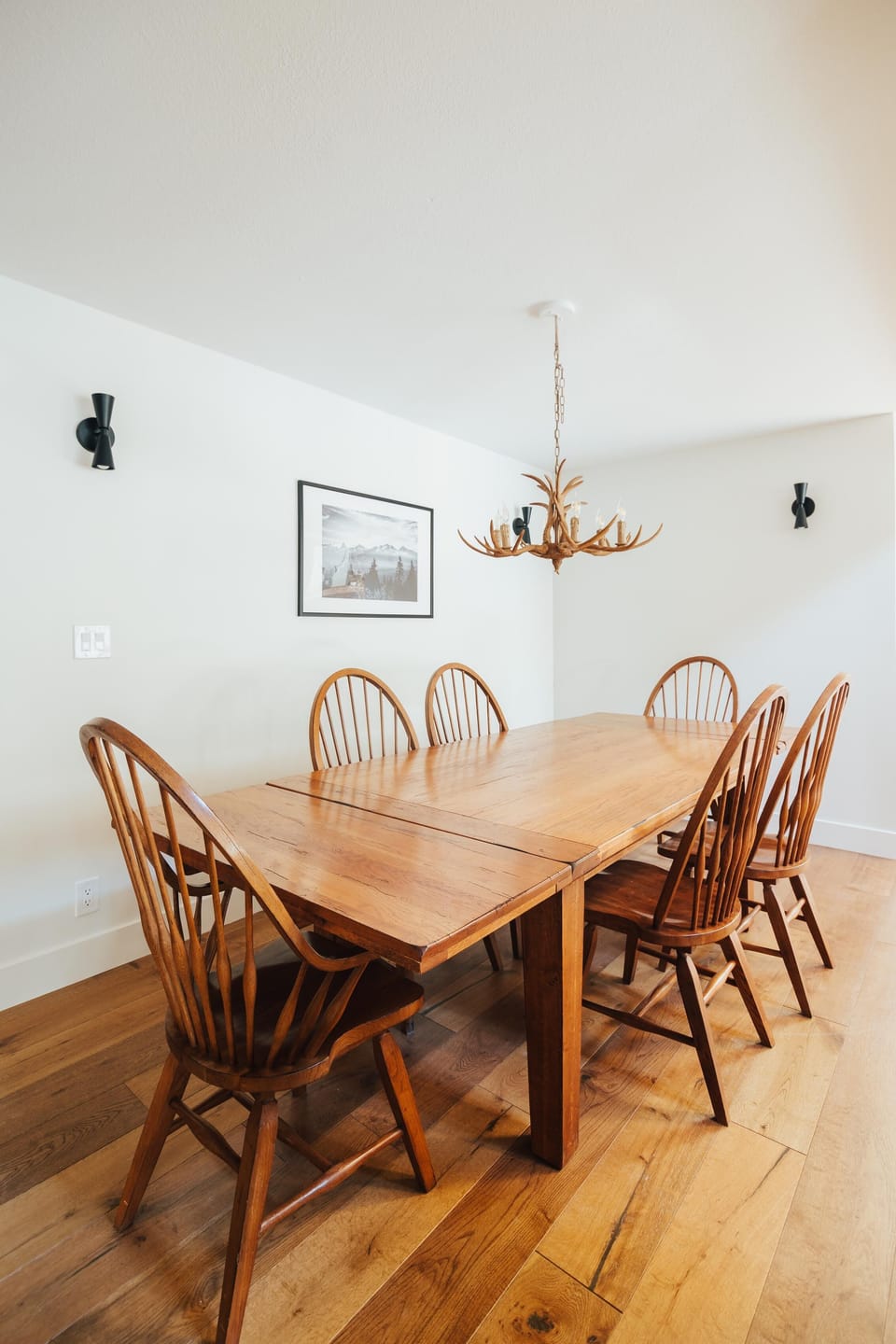 Family Dining Table for a Mountain Feast