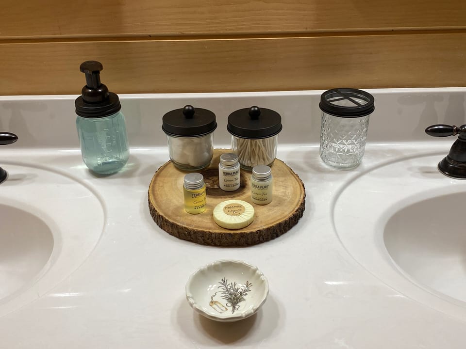 Hand soaps etc provided