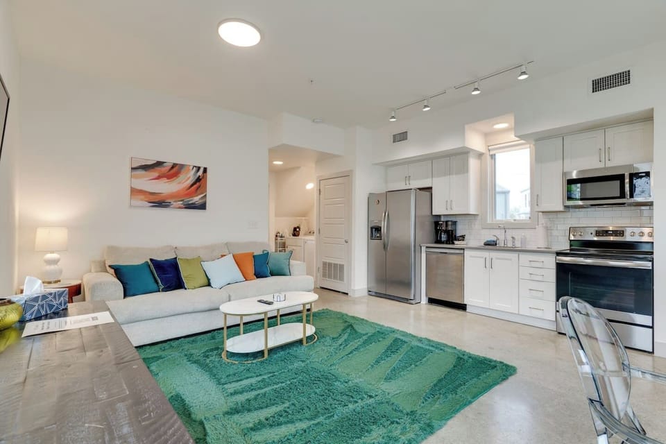 Living, Dining, Kitchen