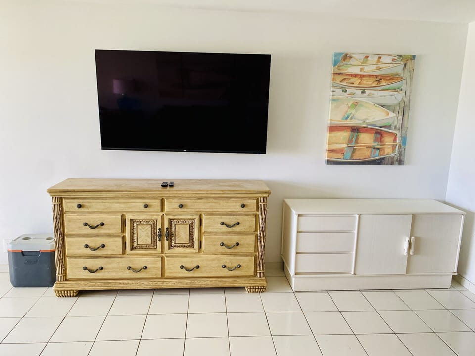 TV in Living Room with Firestick