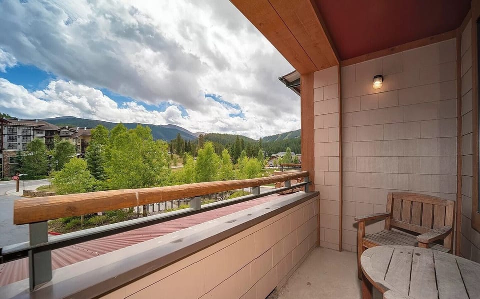 Private Balcony with Views of Continental Divide Views & Fraser River