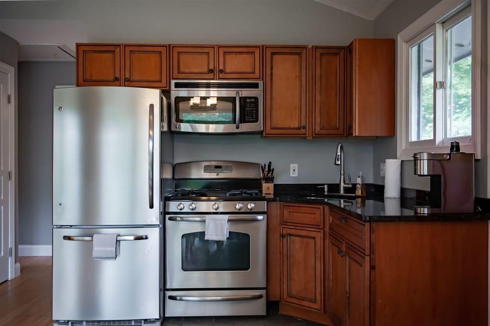 Stainless Steel kitchen appliances