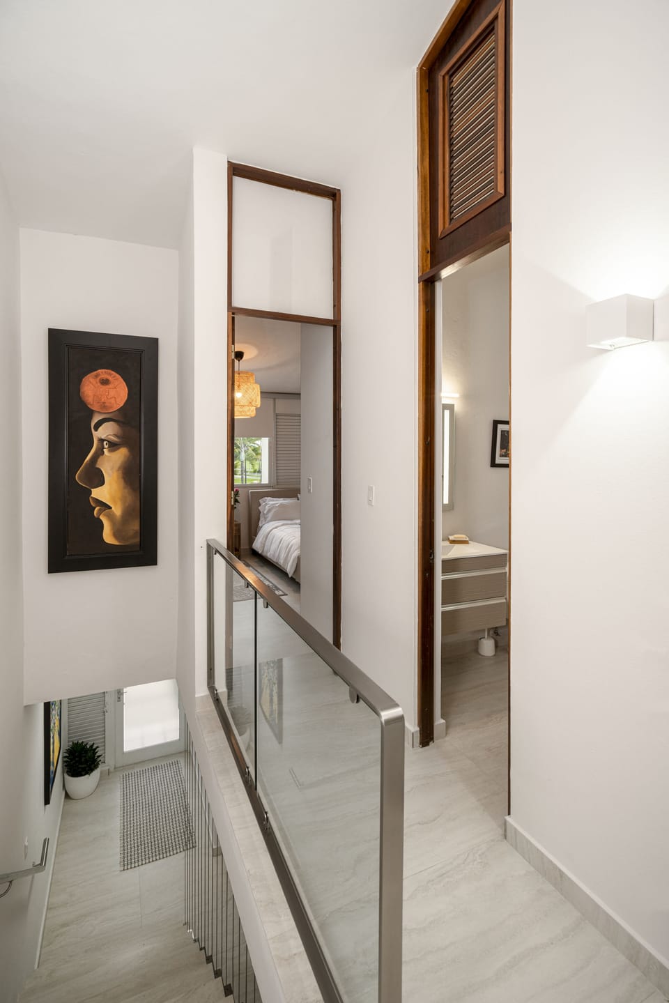 Two-story villa. 