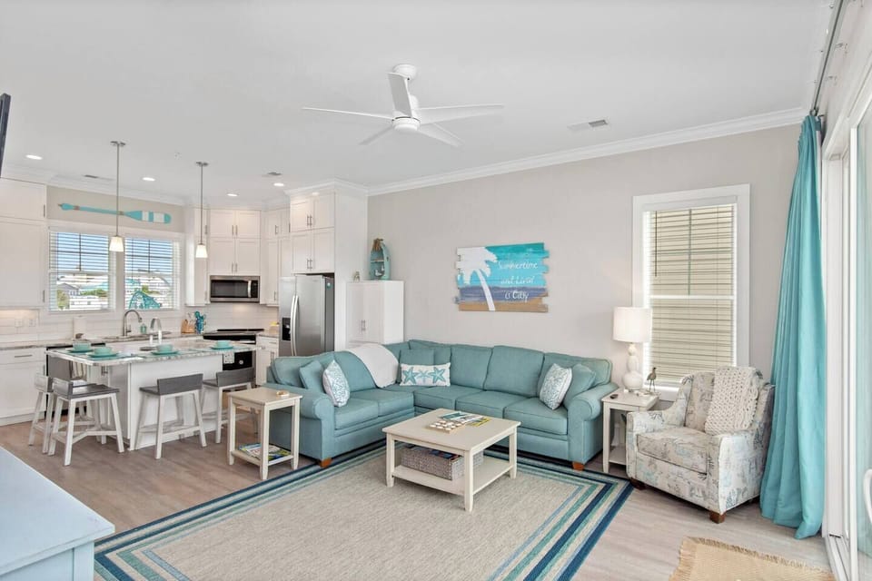 Kick back & relax!  This open-concept space is perfect for entertaining and spending time with friends and family!