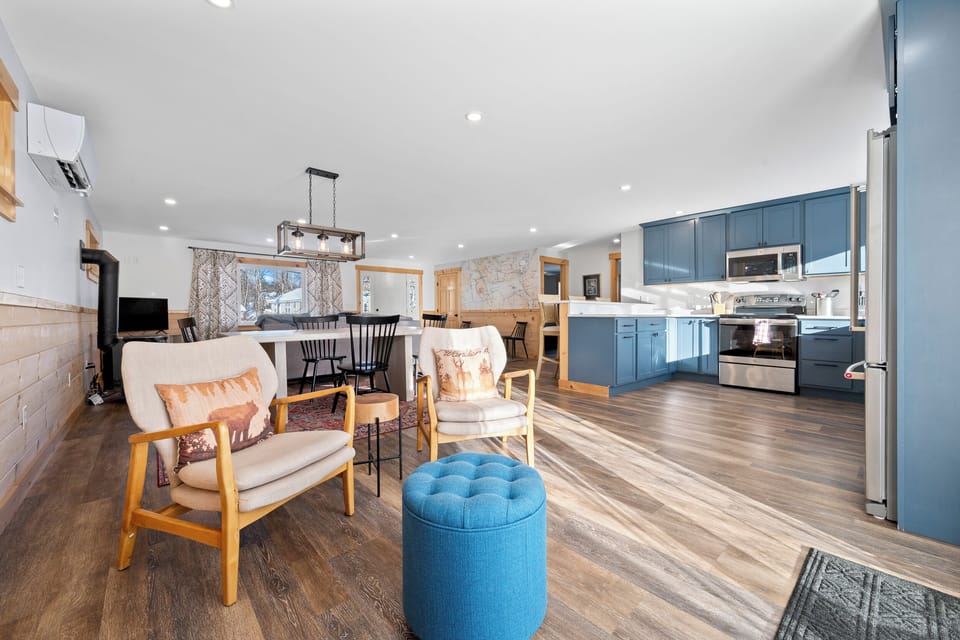 Open-concept main floor