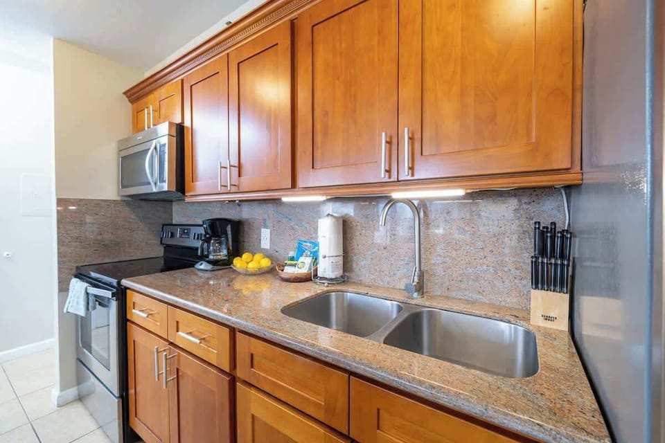 Fully equipped kitchen for your culinary needs 