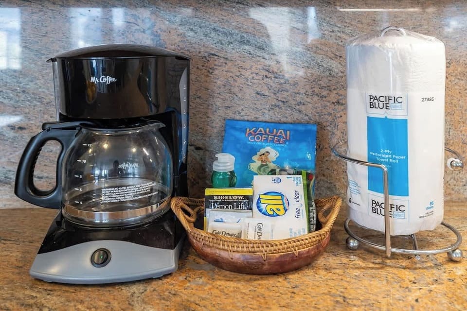Start up supplies provided + appliances 