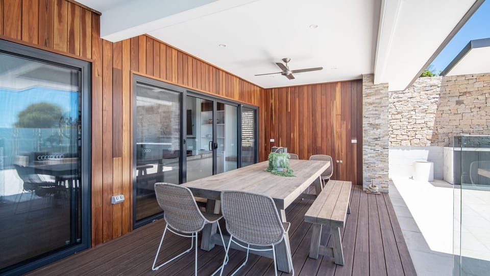 Outdoor entertaining