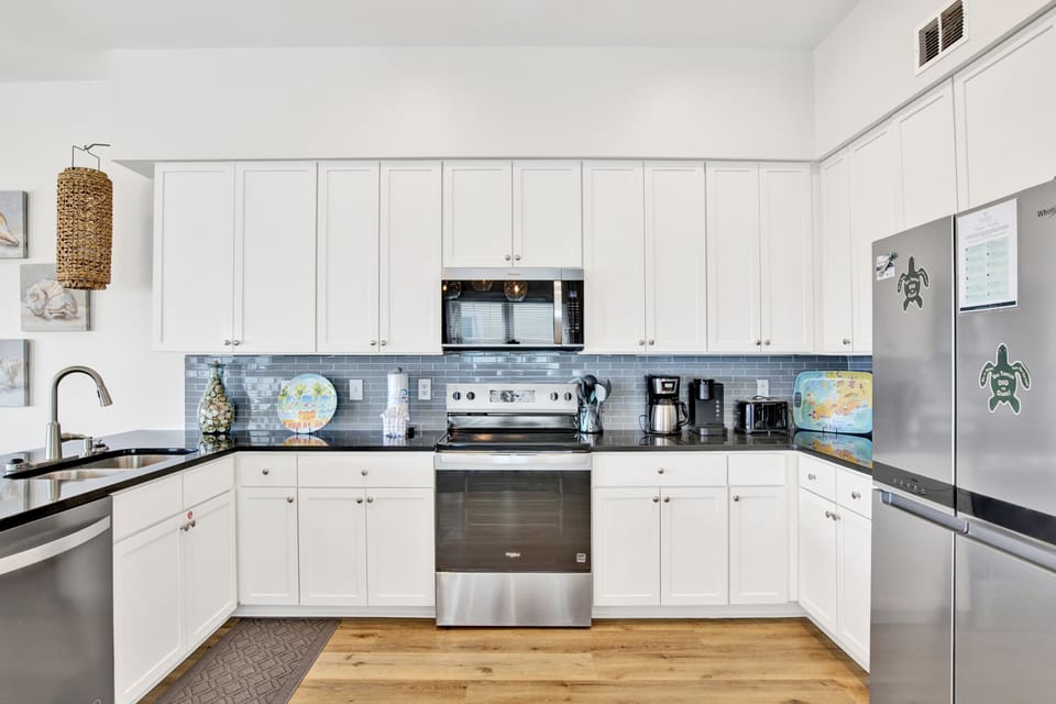 Fully equipped kitchen