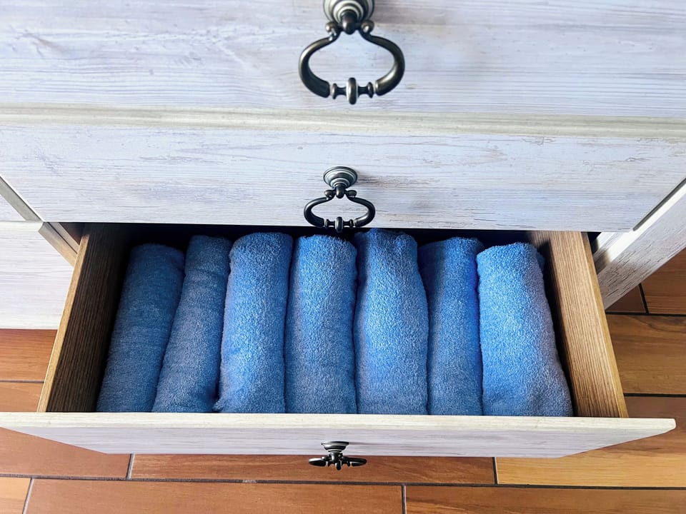 Please find beach towels in the master left lower dresser drawer.