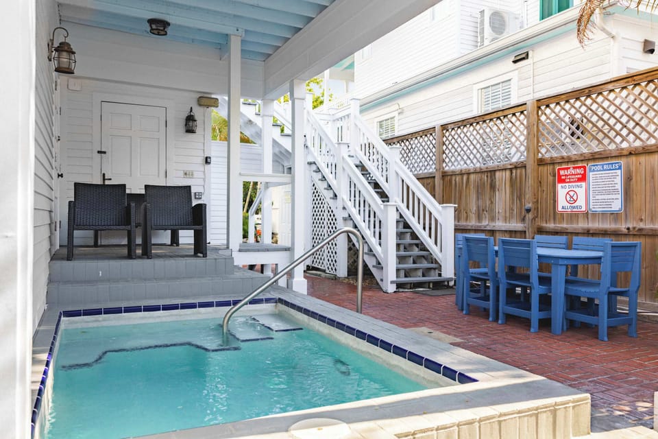 Shared Heated Pool and Courtyard