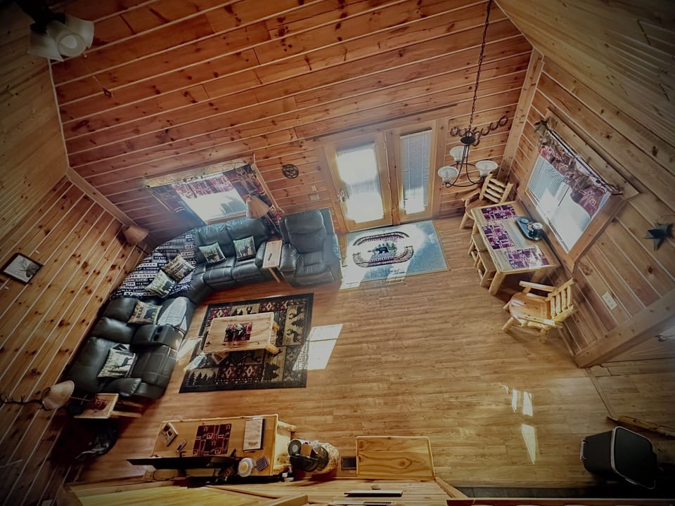 Entering loft area