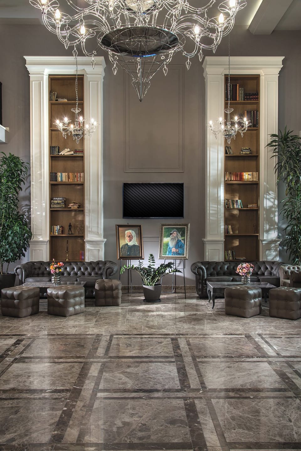 Lobby sitting area