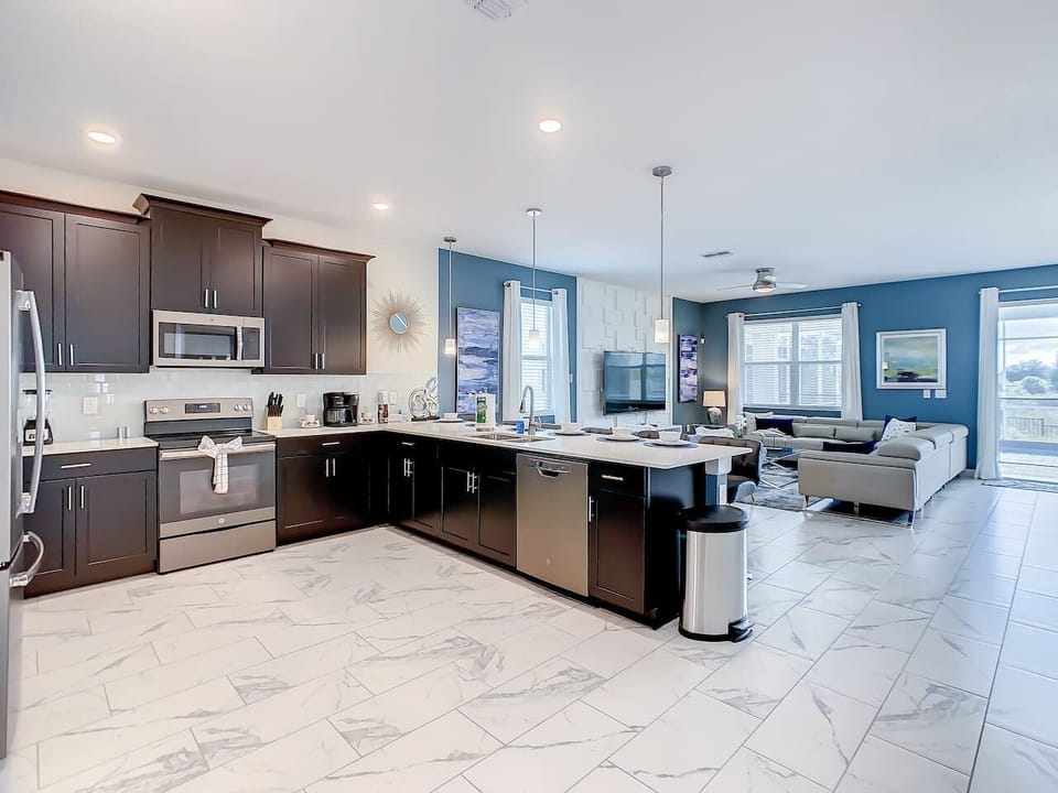 Kitchen with Open Floor Plan