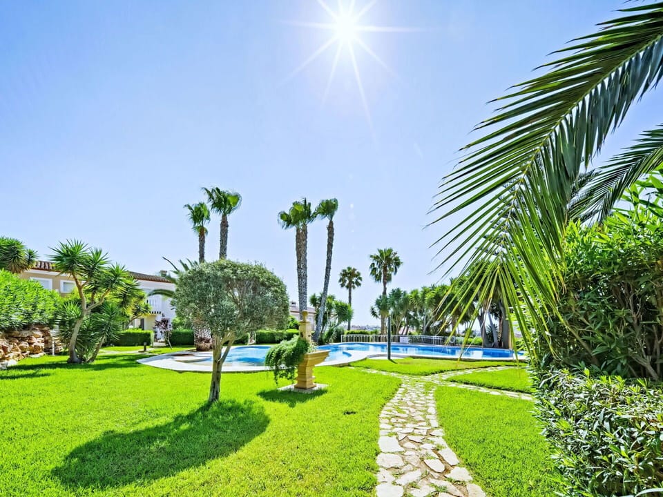Blue, Lawn, Landscaping, Garden, Shade, Resort, Estate, Hacienda, Eco Hotel