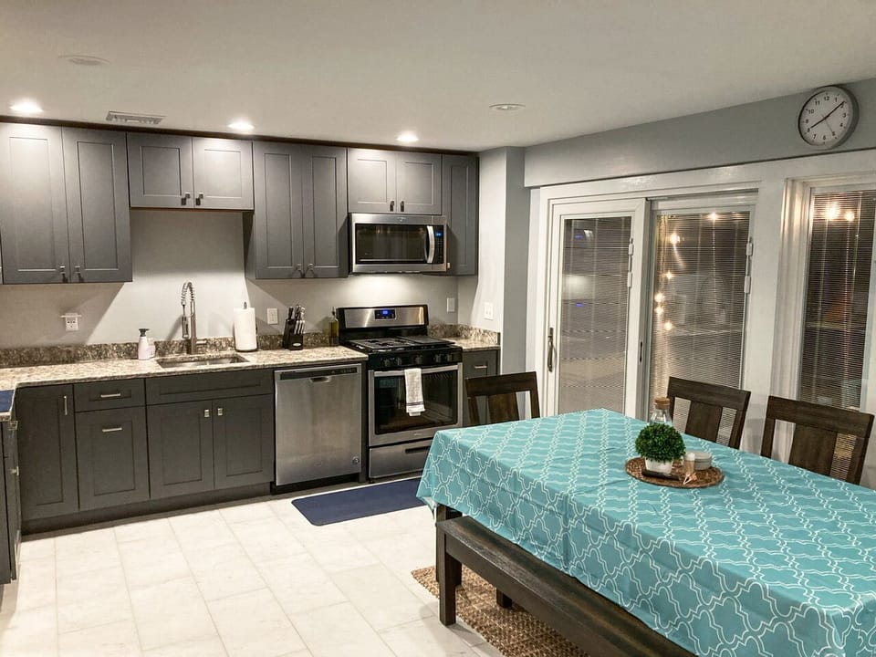 Fully equipped Kitchen with most amenities needed to cook a meal