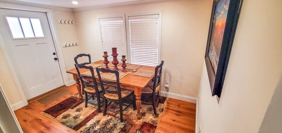 Another view of the dining area.