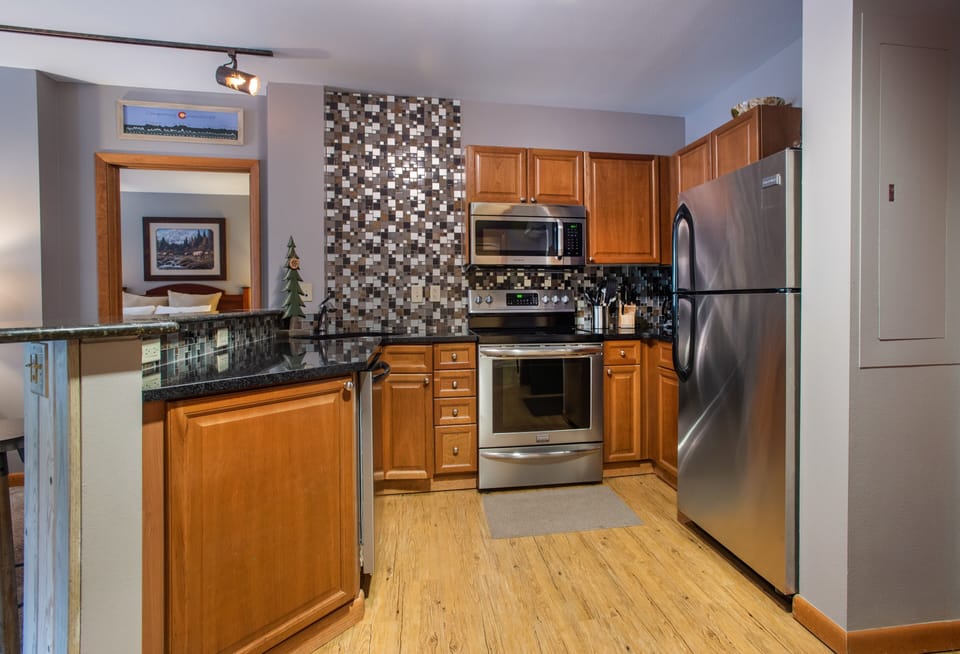 Condo, 2 Bedrooms | Private kitchen | Coffee/tea maker, fridge, oven, toaster
