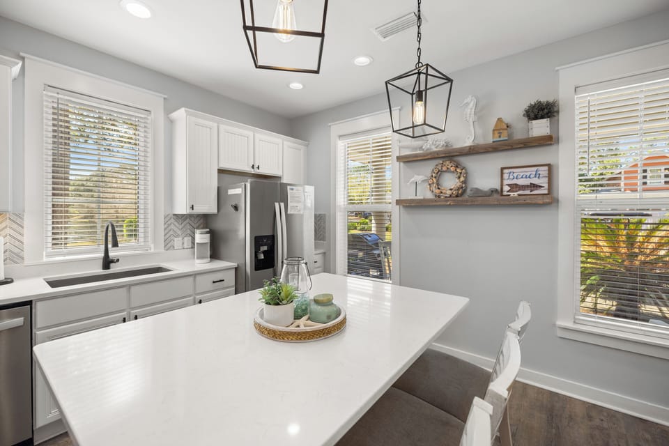 Upgraded kitchen - Upgraded kitchen with keurig coffee maker